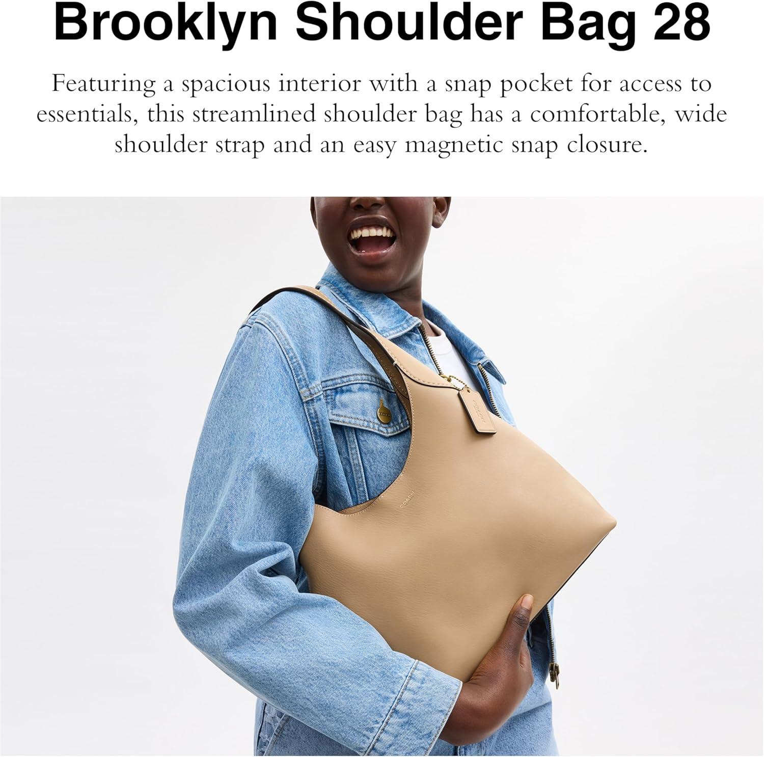 image:imageCoach Brooklyn Shoulder Bag 28Tan