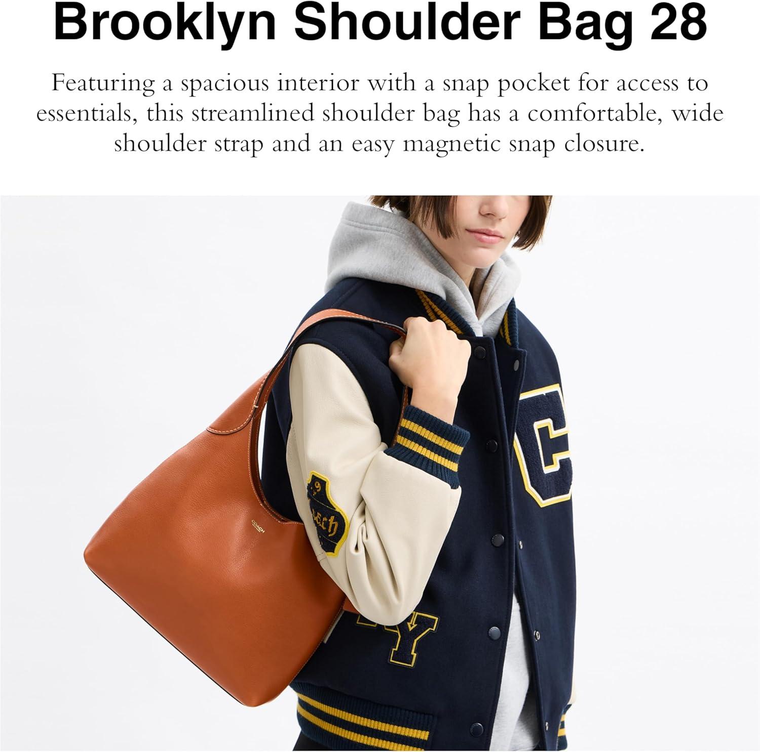image:imageCoach Brooklyn Shoulder Bag 28Toffee