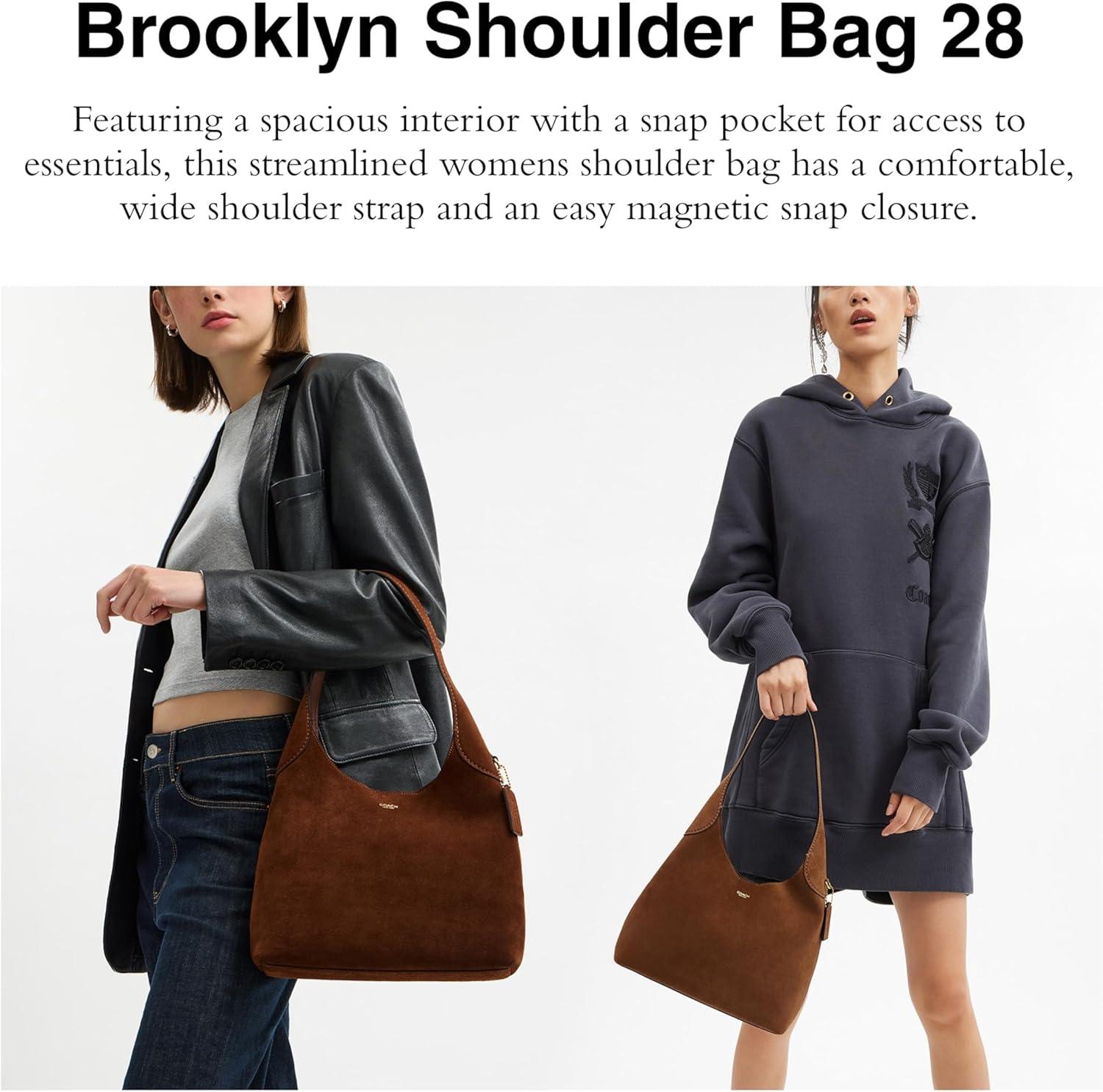 image:imageCoach Brooklyn Shoulder Bag 28Warm Brown