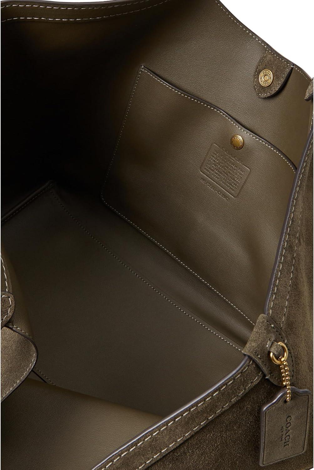 image:imageCoach Womens Gramercy ToteOlive Suede