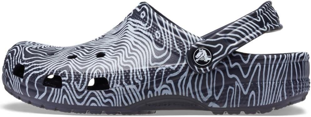 image:imageCrocs UnisexAdult Classic Graphic ClogsDeep NavyMulti