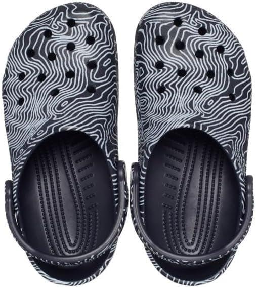 image:imageCrocs UnisexAdult Classic Graphic ClogsDeep NavyMulti