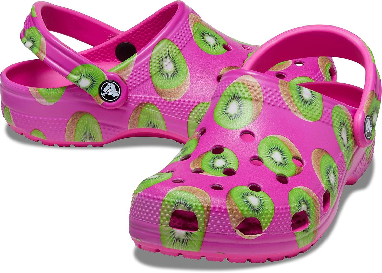 image:imageCrocs UnisexAdult Classic Graphic ClogsKiwi