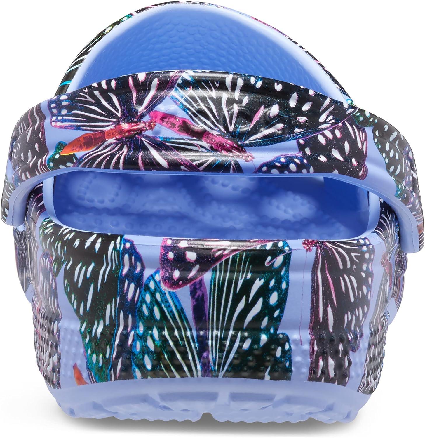 image:imageCrocs UnisexAdult Classic Graphic ClogsMoon JellyMulti Butterfly