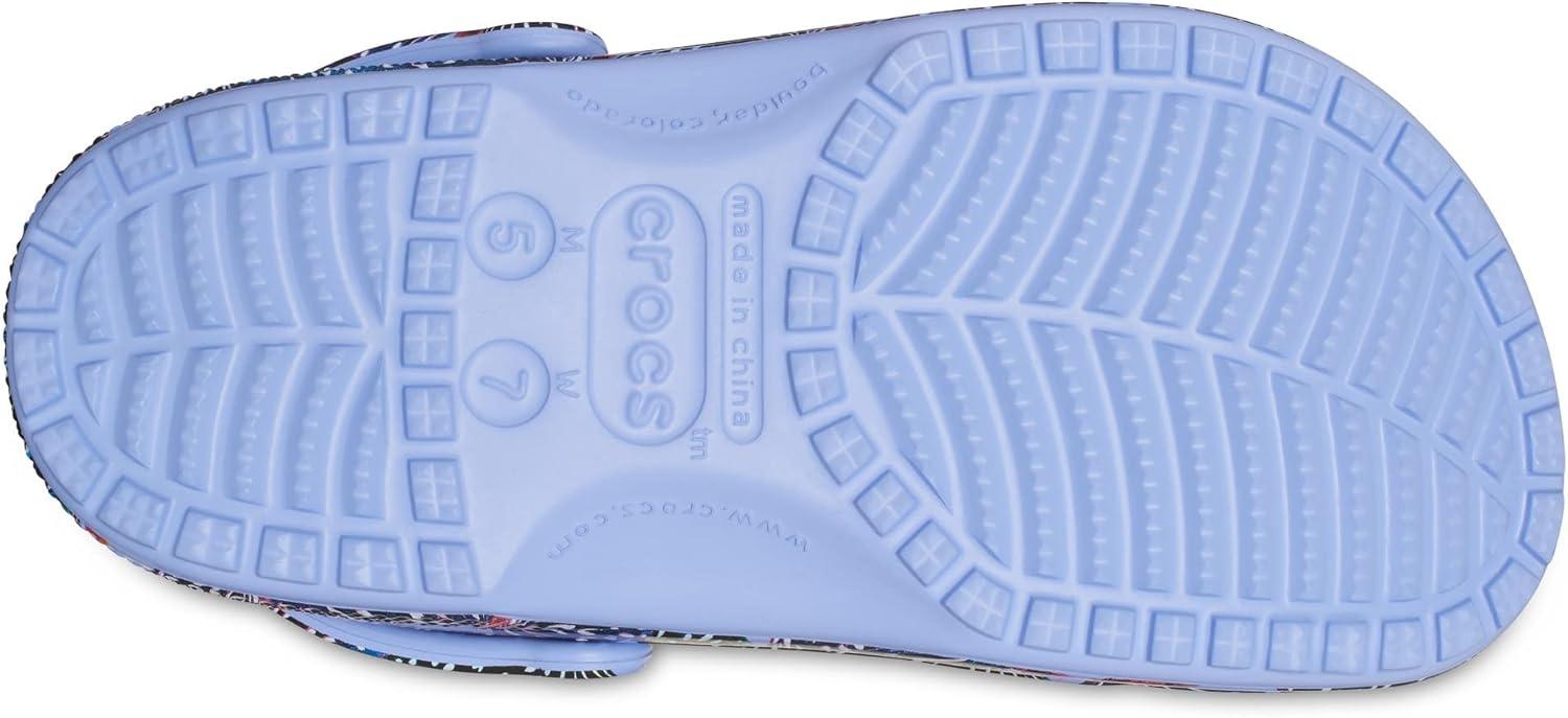 image:imageCrocs UnisexAdult Classic Graphic ClogsMoon JellyMulti Butterfly