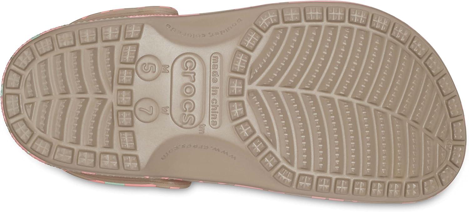 image:imageCrocs UnisexAdult Classic Graphic ClogsMushroomMulti Flower
