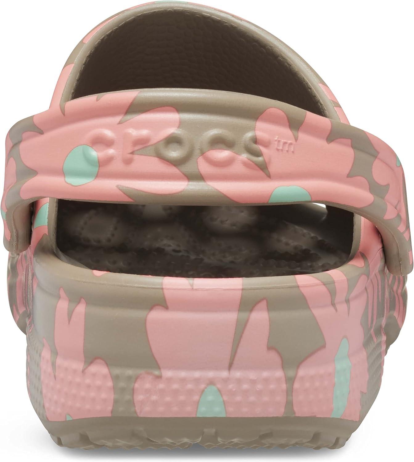 image:imageCrocs UnisexAdult Classic Graphic ClogsMushroomMulti Flower