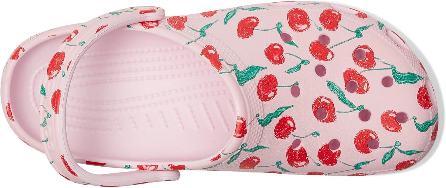 image:imageCrocs UnisexAdult Classic Graphic ClogsPink MilkCherries