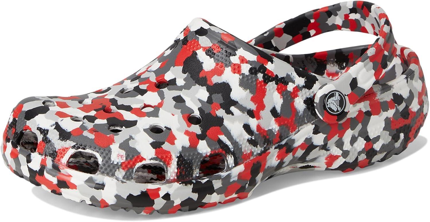 image:imageCrocs UnisexAdult Classic Graphic ClogsRedMulti