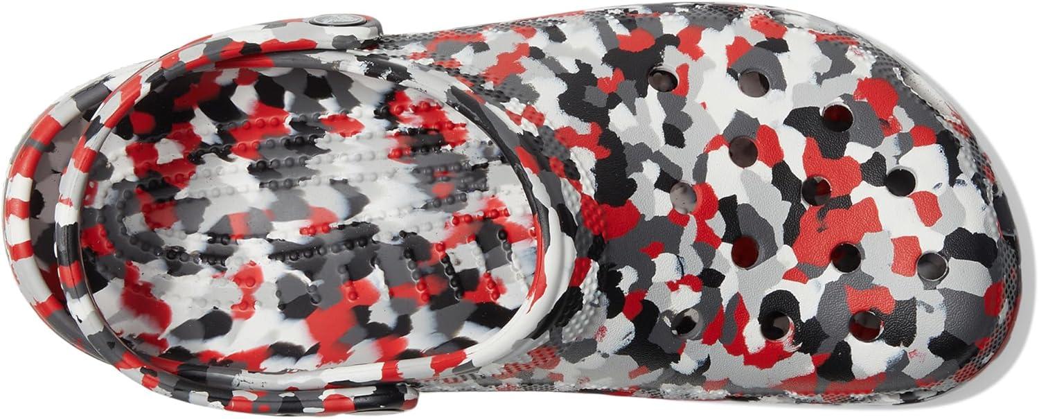 image:imageCrocs UnisexAdult Classic Graphic ClogsRedMulti