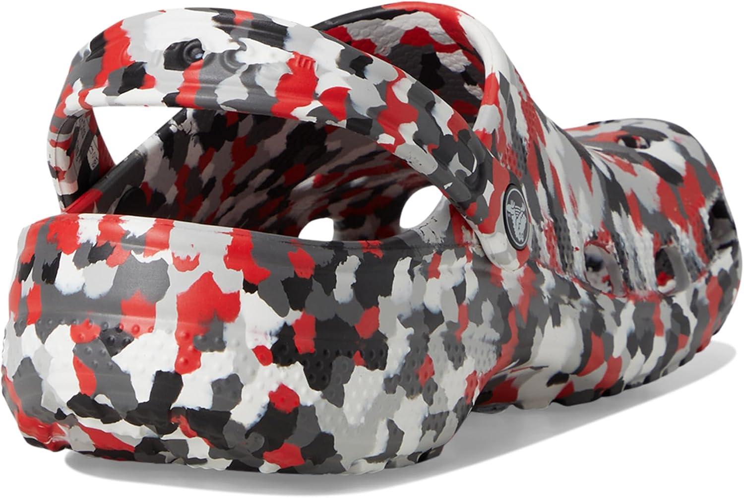 image:imageCrocs UnisexAdult Classic Graphic ClogsRedMulti