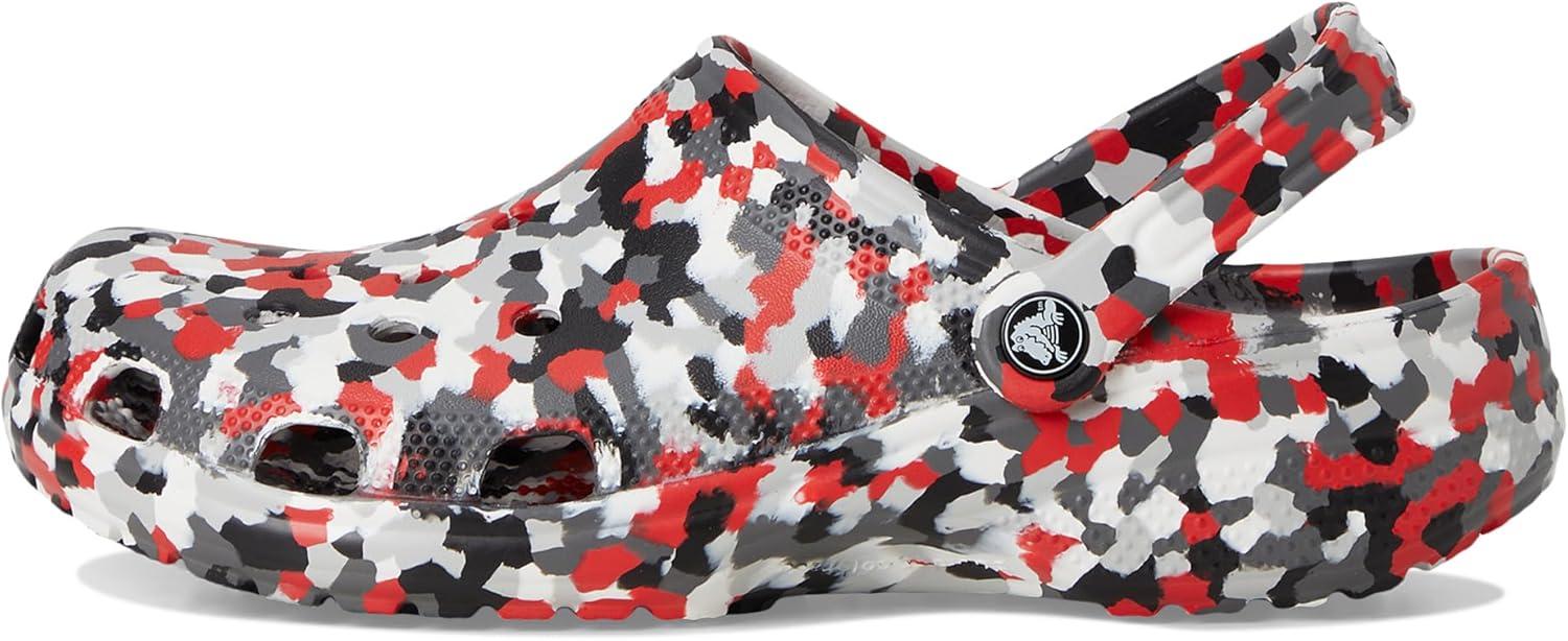 image:imageCrocs UnisexAdult Classic Graphic ClogsRedMulti