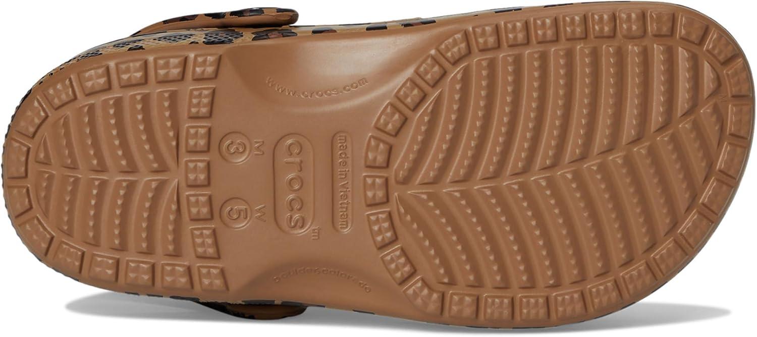 image:imageCrocs UnisexAdult Classic Graphic ClogsSepiaLeopard
