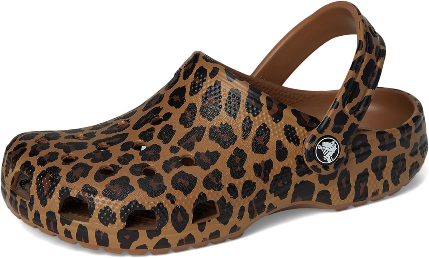 image:imageCrocs UnisexAdult Classic Graphic ClogsSepiaLeopard