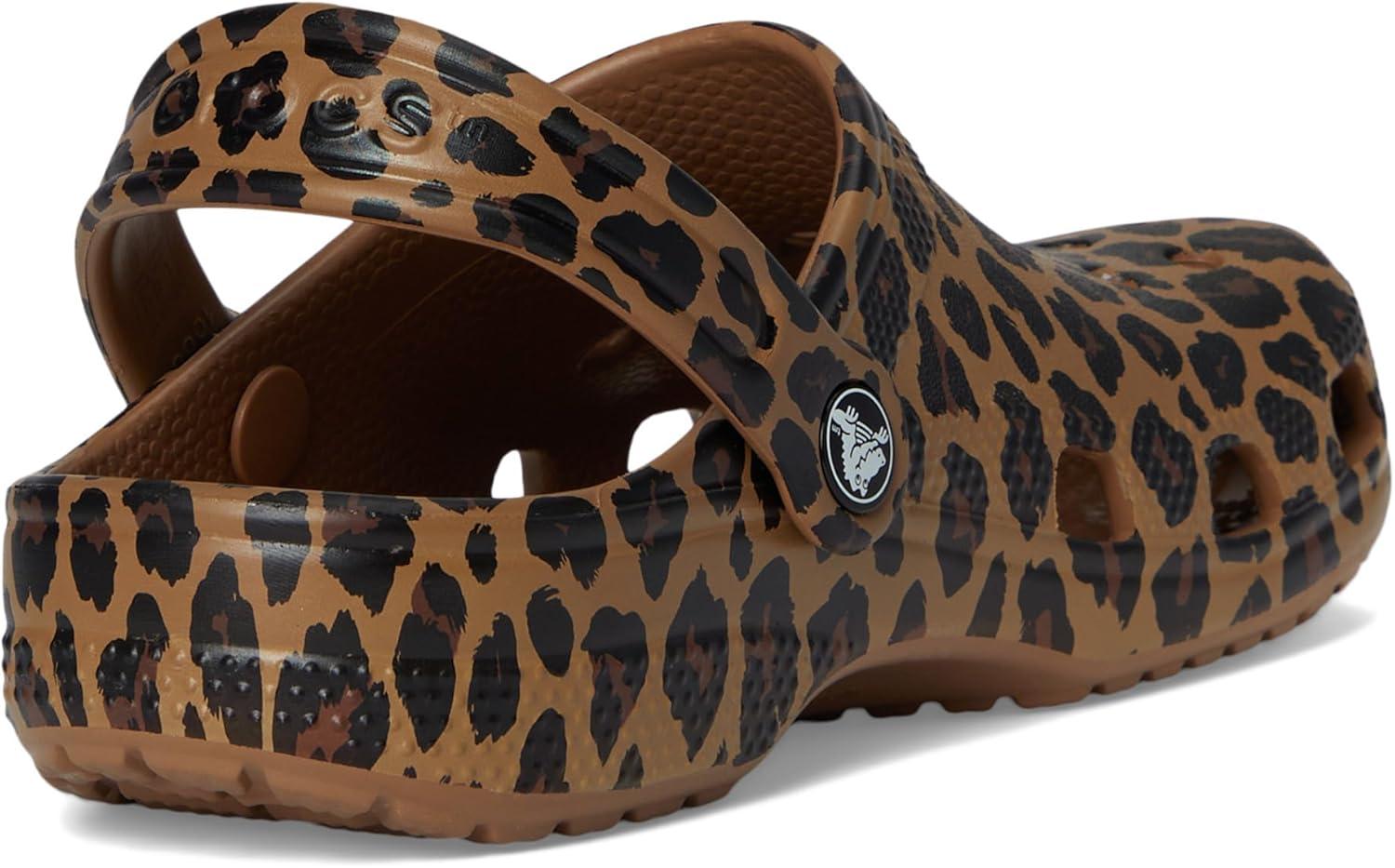 image:imageCrocs UnisexAdult Classic Graphic ClogsSepiaLeopard