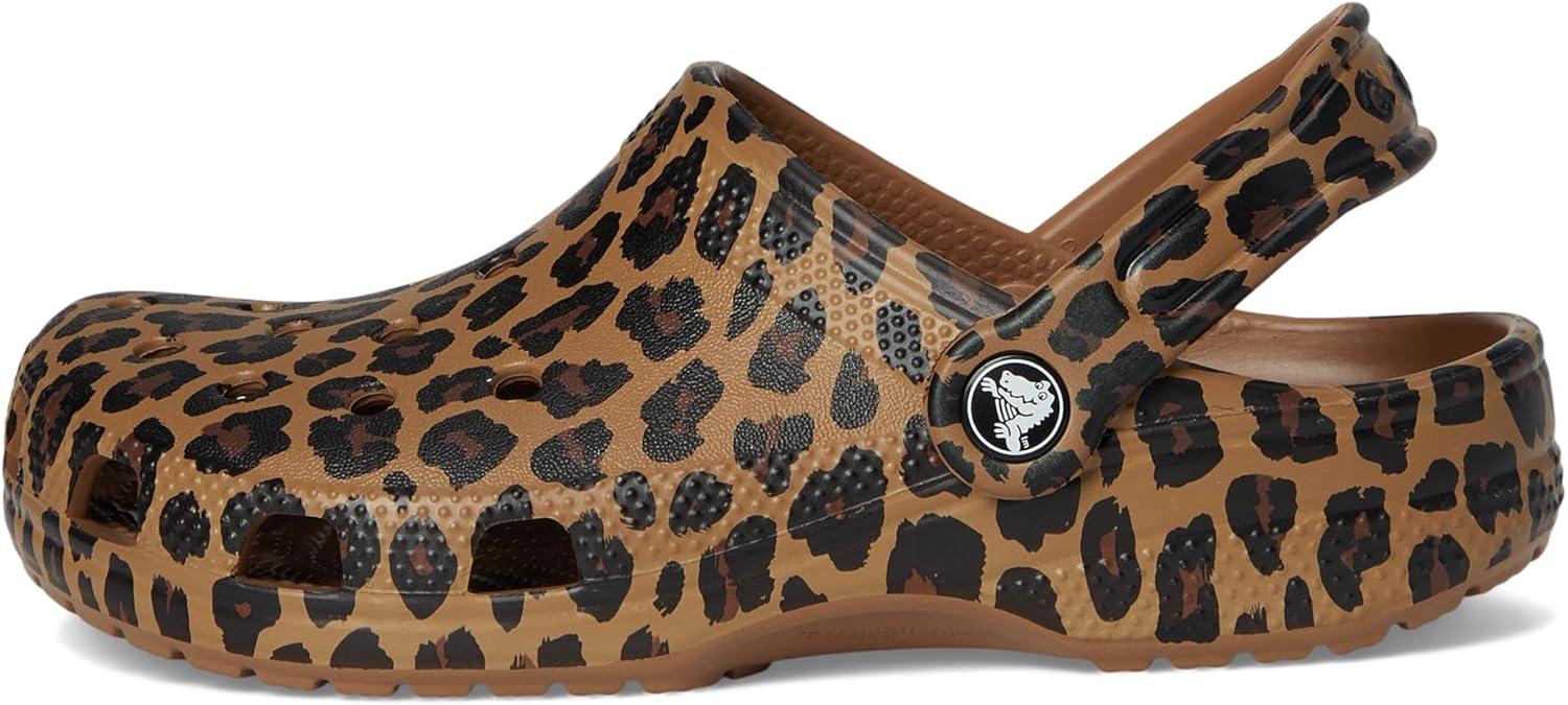 image:imageCrocs UnisexAdult Classic Graphic ClogsSepiaLeopard