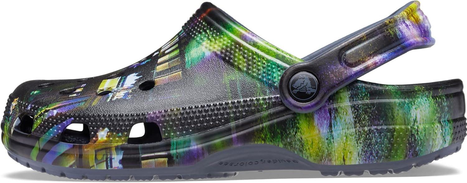 image:imageCrocs UnisexAdult Classic Graphic ClogsStormMeta Scape