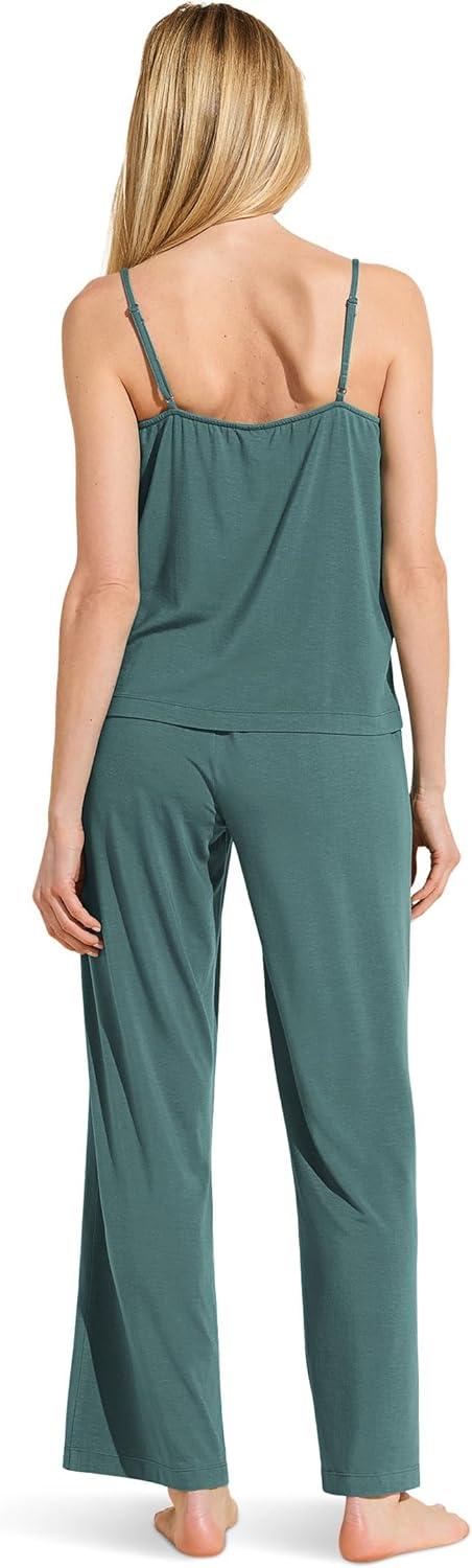image:imageEberjey Womens Gisele Cami and Pant Pajama SetAgave