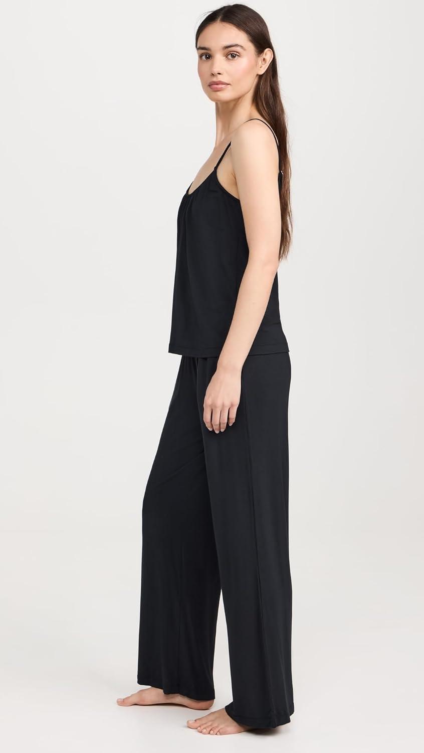 image:imageEberjey Womens Gisele Cami and Pant Pajama SetBlack