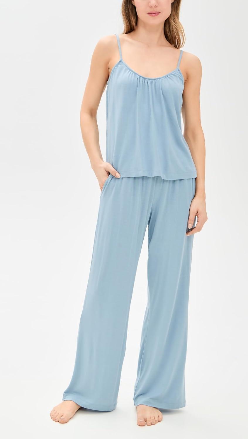 image:imageEberjey Womens Gisele Cami and Pant Pajama SetFaded Denim