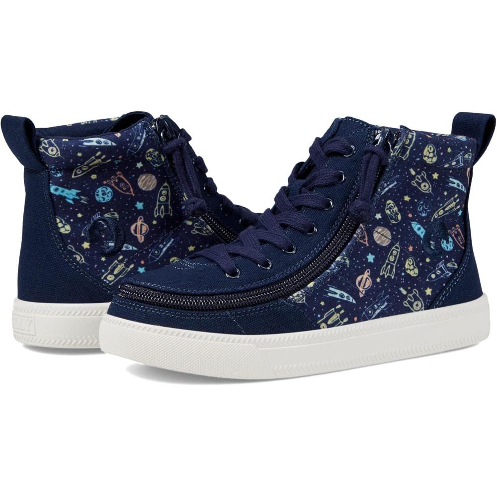 image:imageBilly Footwear UnisexChild Classic Lace High Toddler SneakerNavy Space