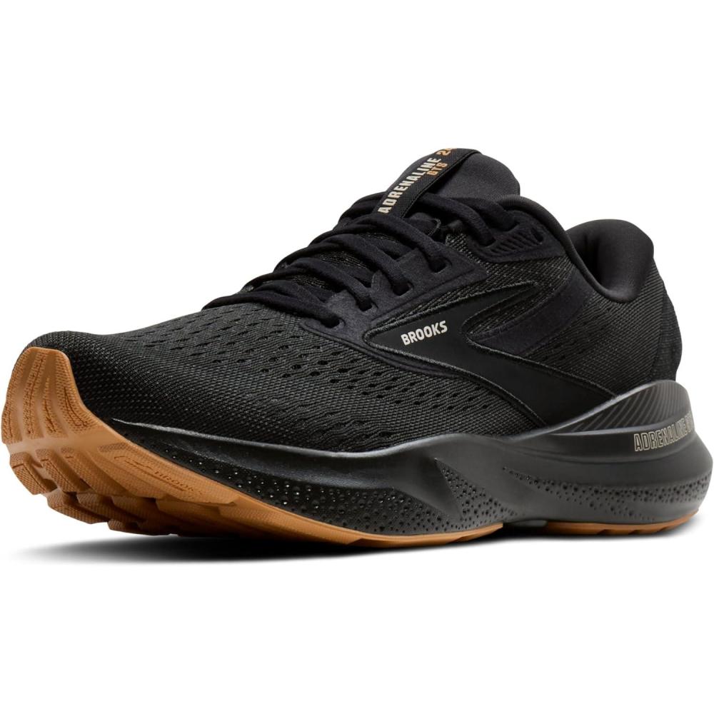 image:imageBrooks Mens Adrenaline GTS 24 Supportive Running ShoeBlackBiscuit