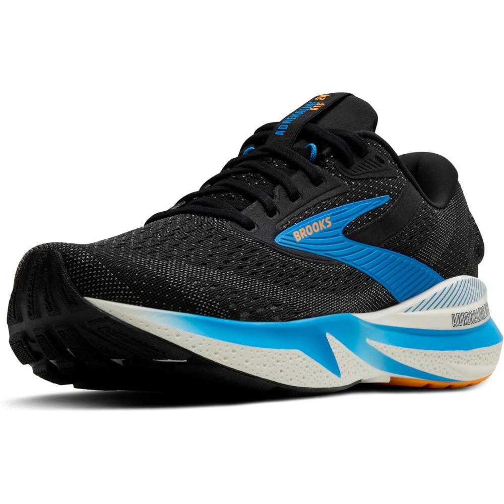 image:imageBrooks Mens Adrenaline GTS 24 Supportive Running ShoeBlackEbonyCloissonne