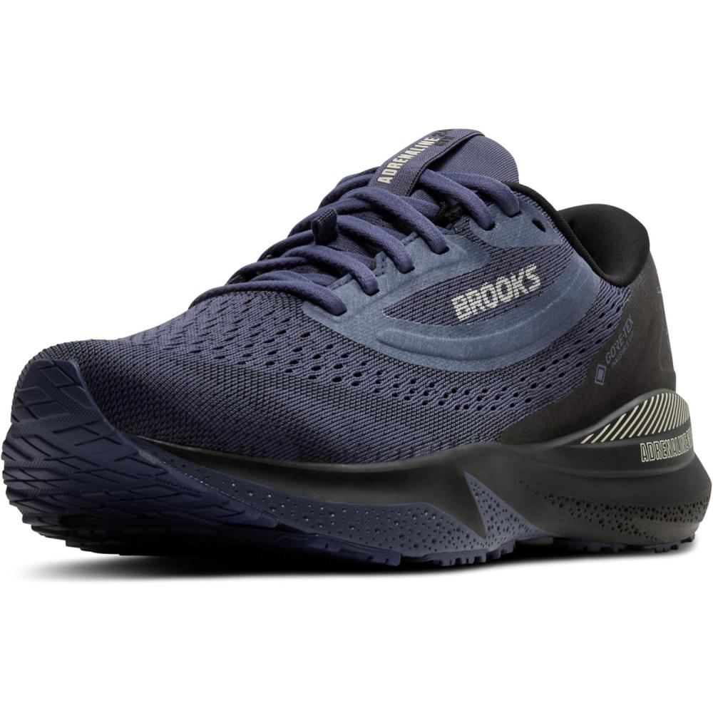 image:imageBrooks Mens Adrenaline GTS 24 Supportive Running ShoeBlackNightshadowCoconut