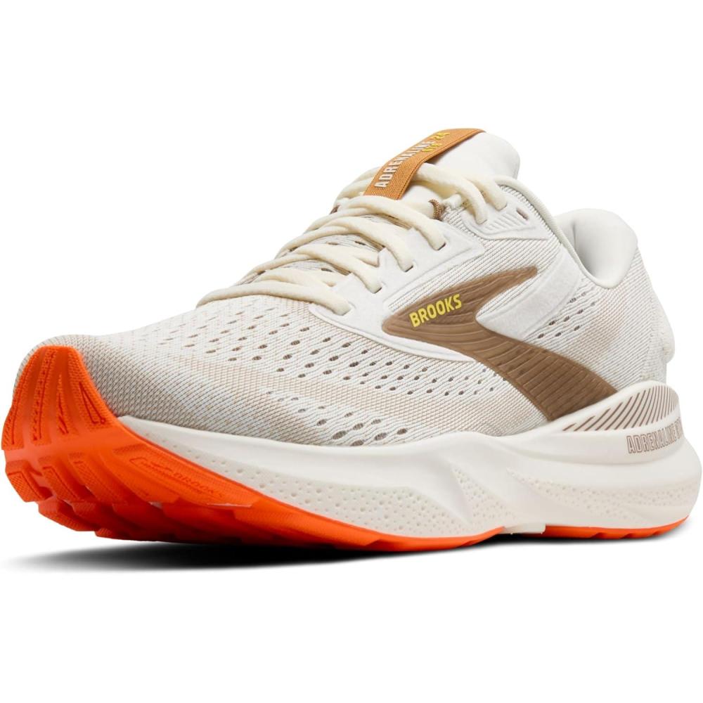 image:imageBrooks Mens Adrenaline GTS 24 Supportive Running ShoeCoconutPortabellaOrange