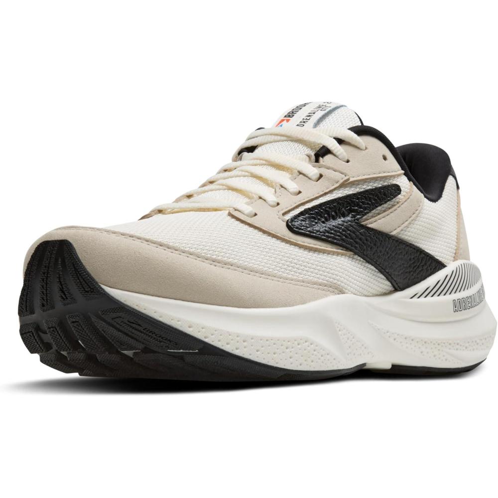 image:imageBrooks Mens Adrenaline GTS 24 Supportive Running ShoeCoconutSilverliningBlack