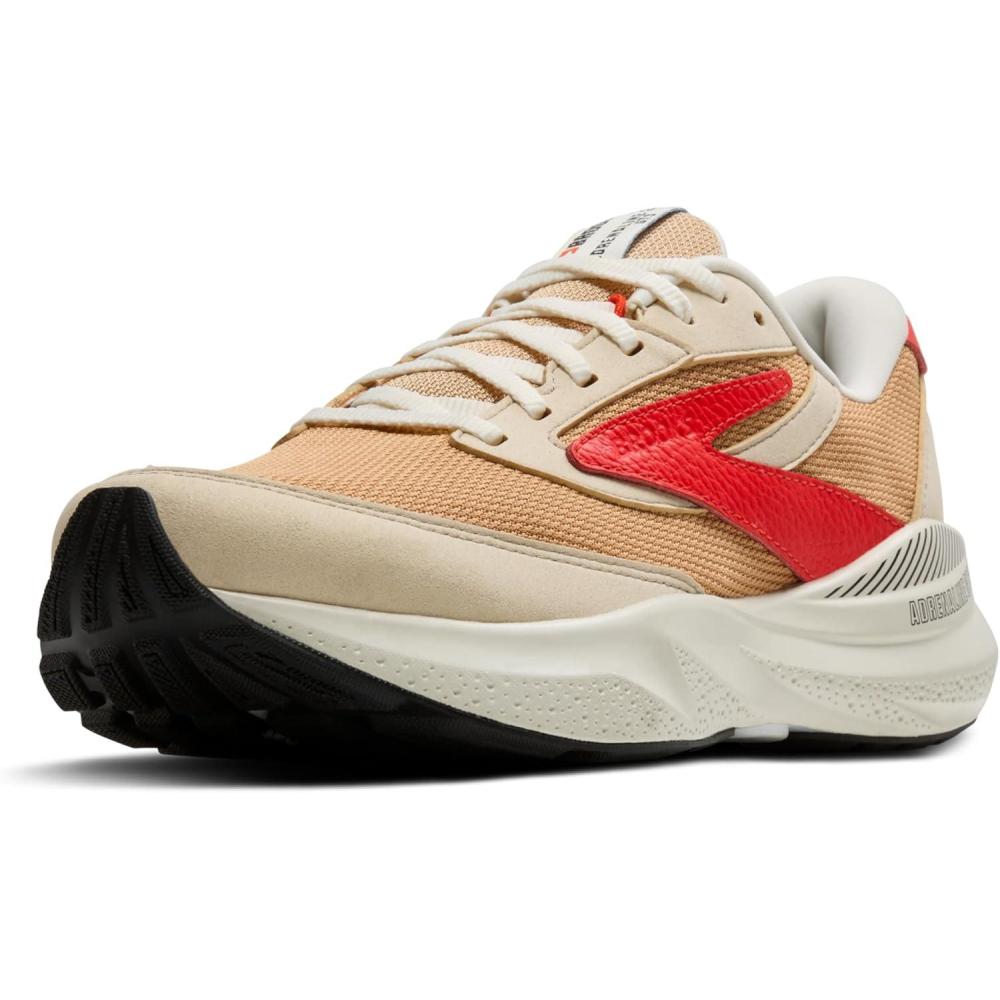 image:imageBrooks Mens Adrenaline GTS 24 Supportive Running ShoeTaffyCherry TomatoBlack