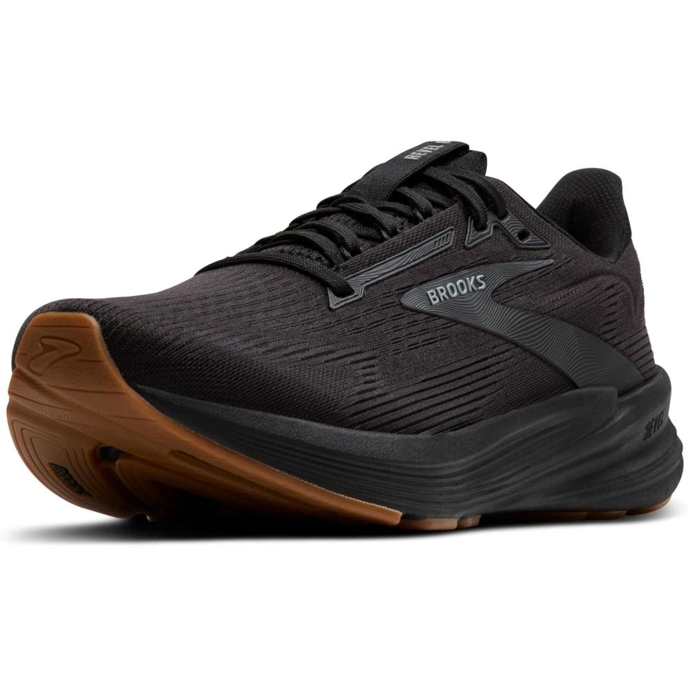 image:imageBrooks Womens Revel 8 Neutral Running ampamp Walking ShoeBlackBlack