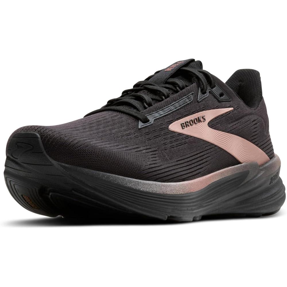 image:imageBrooks Womens Revel 8 Neutral Running ampamp Walking ShoeBlackBlackRose Gold