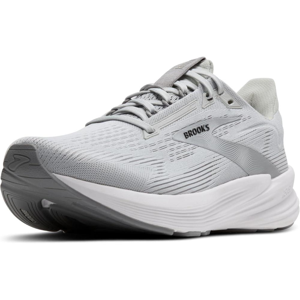 image:imageBrooks Womens Revel 8 Neutral Running ampamp Walking ShoeOyster MushroomAlloySilver
