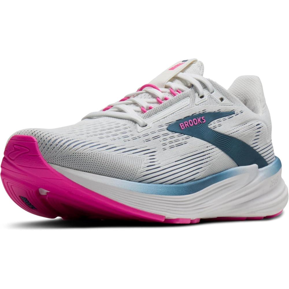 image:imageBrooks Womens Revel 8 Neutral Running ampamp Walking ShoeWhiteMoonlightPink