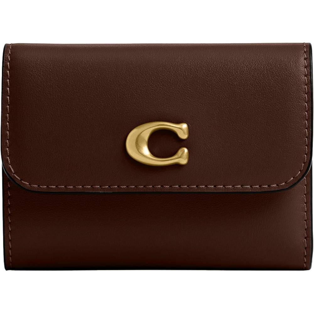 image:imageCoach Refined Calf Leather Essential Card Holder WalletB4Maple