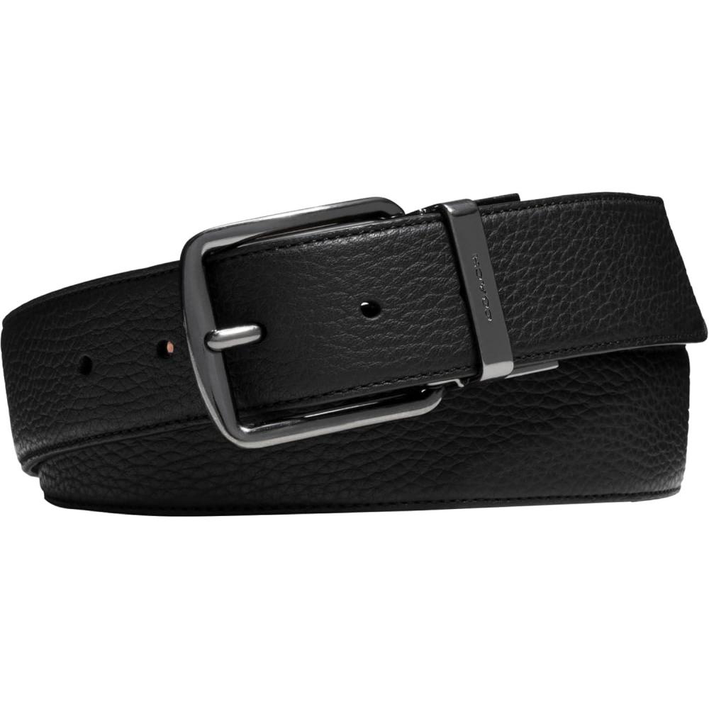image:imageCoach Wide Reversible BeltBlackMahogany