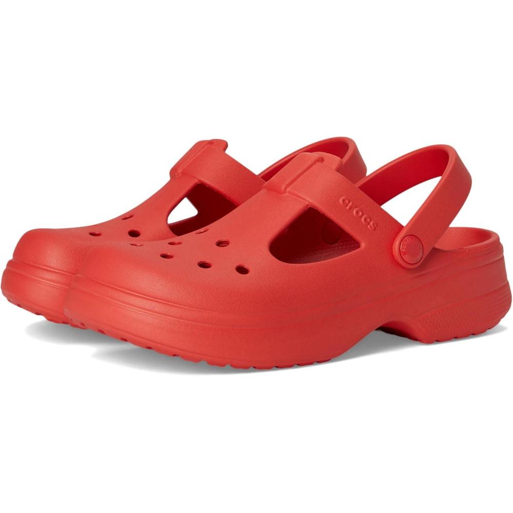 image:imageCrocs Kids Classic Mary Jane ClogsCherry Red