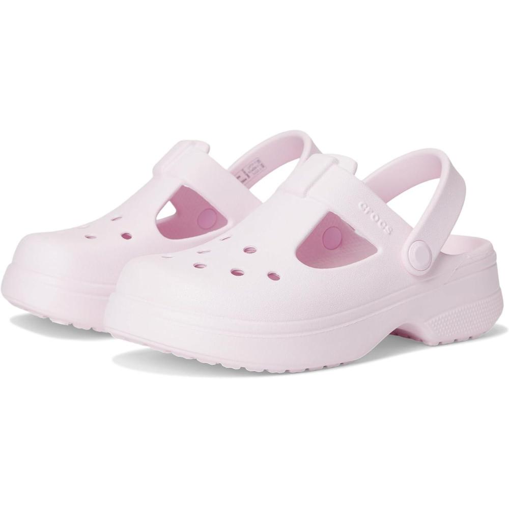 image:imageCrocs Kids Classic Mary Jane ClogsPink Milk