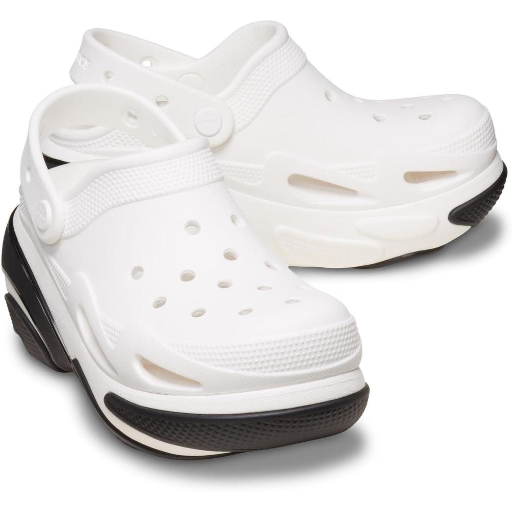image:imageCrocs UnisexAdult Bubble Crush ClogsWhite