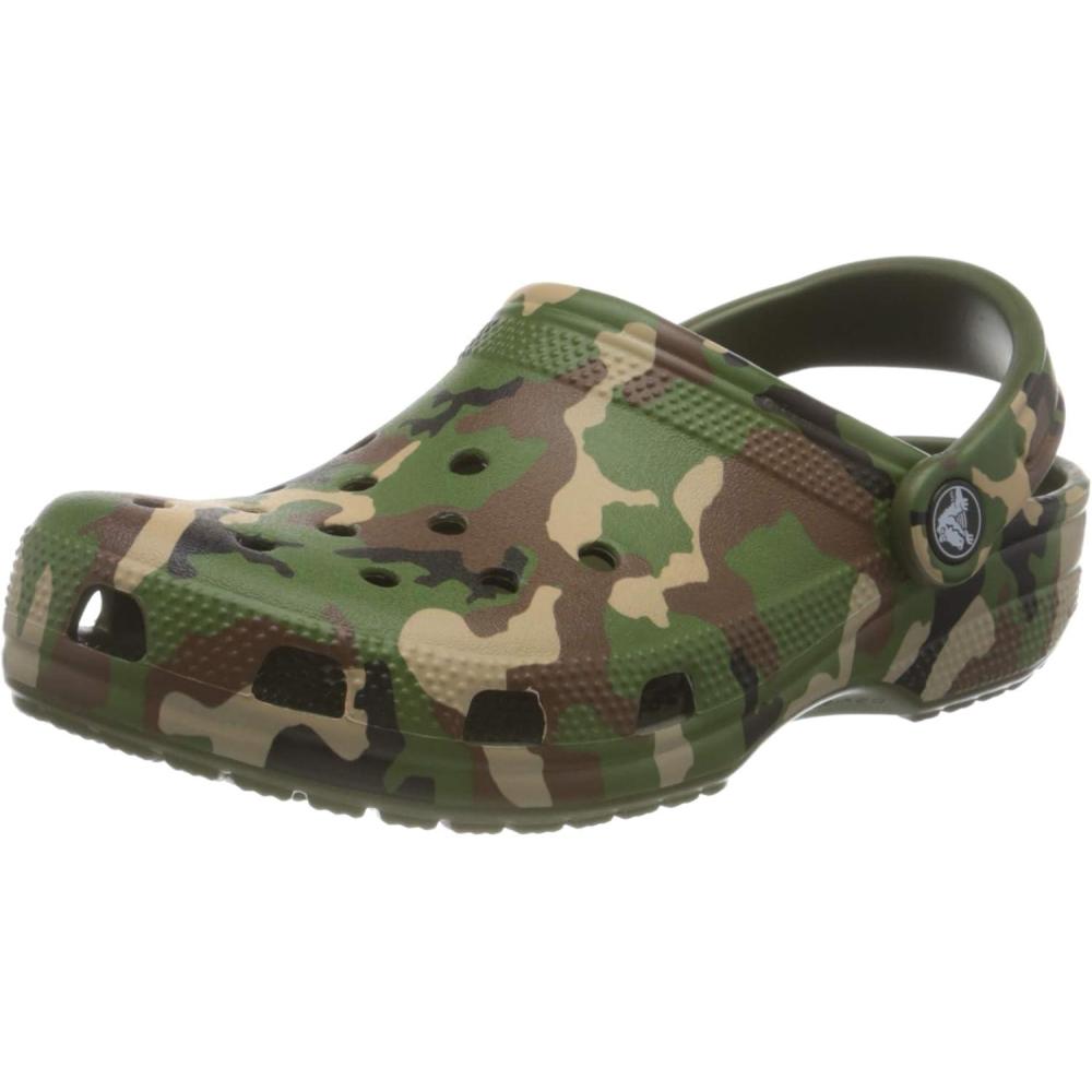 image:imageCrocs UnisexAdult Classic Graphic ClogsArmy Green Camo