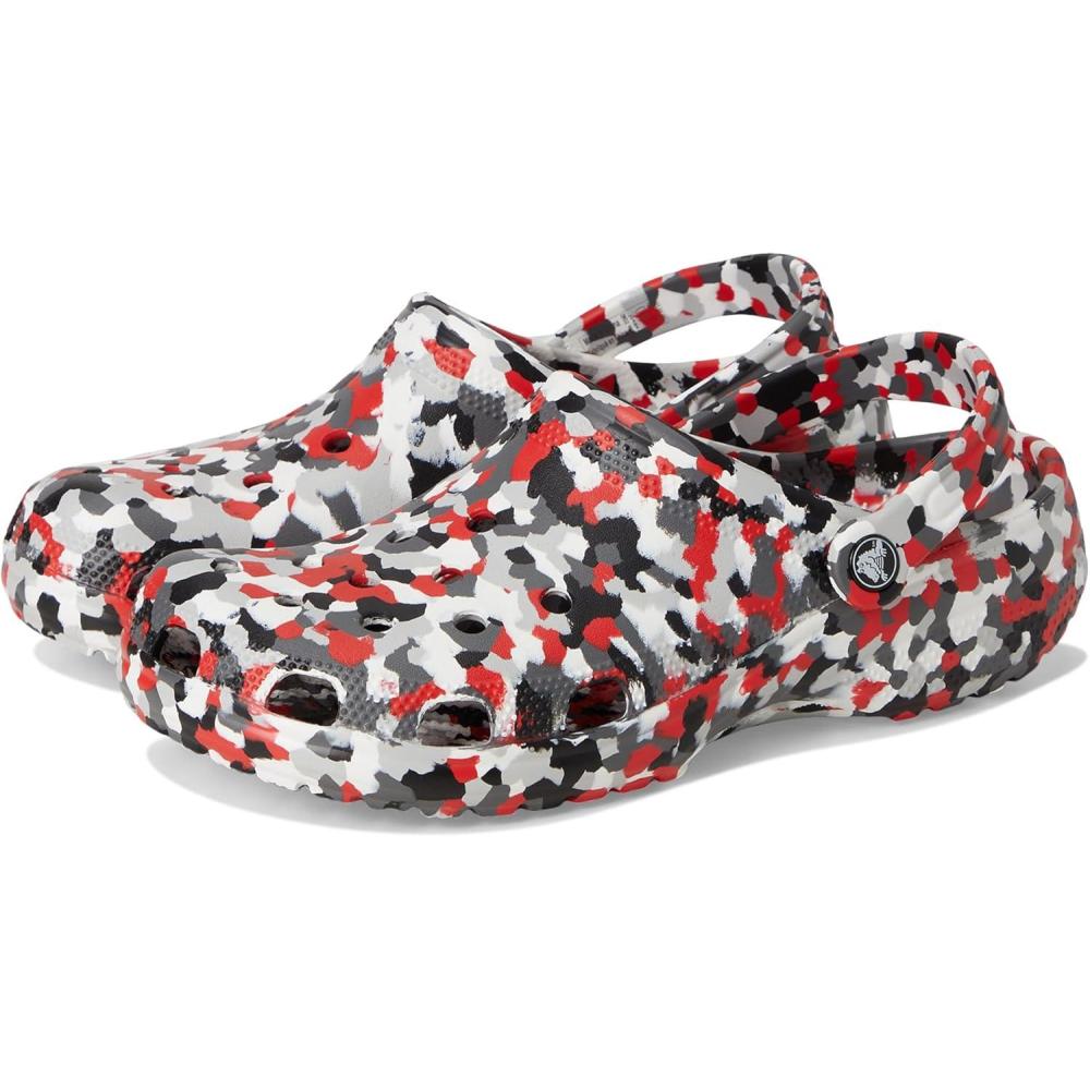 image:imageCrocs UnisexAdult Classic Graphic ClogsRedMulti