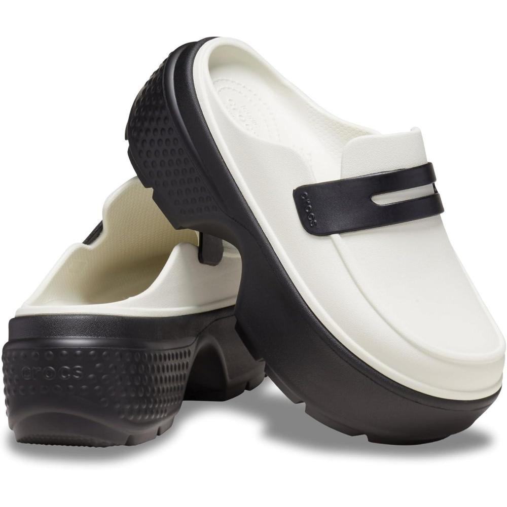 image:imageCrocs UnisexAdult Stomp LoafersLinen Black