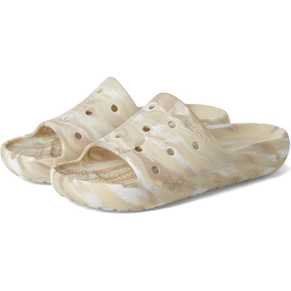 image:imageCrocs Womens Classic 20 SlidesBoneMulti