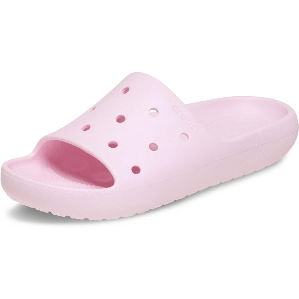 image:imageCrocs Womens Classic 20 SlidesPink Milk