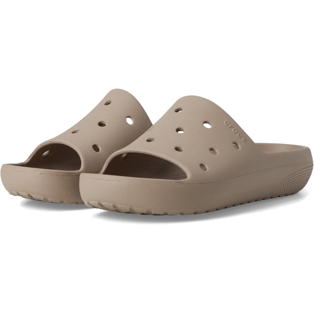 image:imageCrocs Womens Classic 20 SlidesTaupe