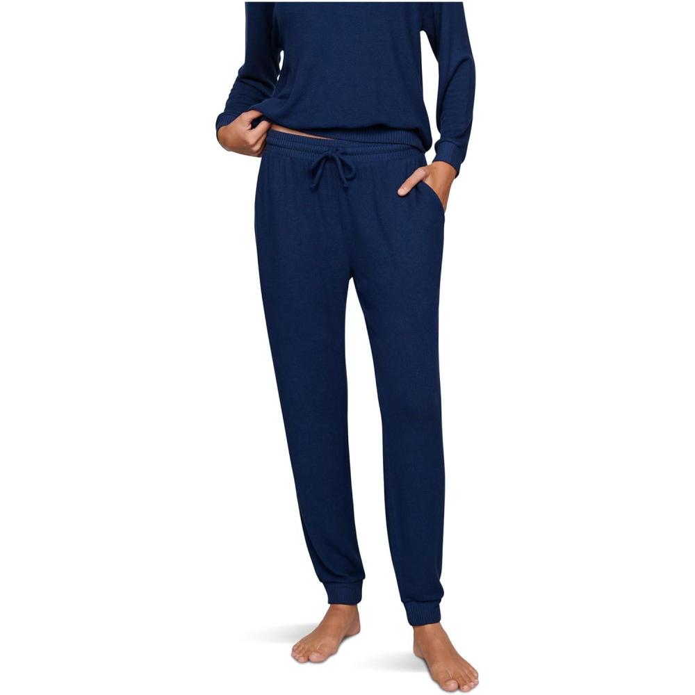 image:imageEberjey Womens Cozy Time JoggersNavy