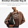 Coach Brooklyn Shoulder Bag 28(B4/Black Natural)