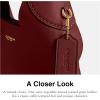 Coach Brooklyn Shoulder Bag 28(B4/Dark Ruby)