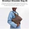 Coach Brooklyn Shoulder Bag 28(Dark Stone)